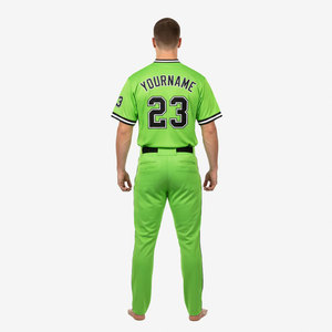 Different Color Sports Wear Polyester Material <b>Baseball</b> Uniform Custom Made Sublimation Button Up <b>Baseball</b> Uniforms - Product Image 3