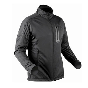 Veste coupe-vent softshell personnalisée sublimée, résistante à l'eau, avec fermeture éclair, pour homme, idéale pour la randonnée et le ski - Product Image 3