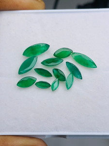 Émeraude naturelle de qualité supérieure, taille marquise, provenant de Zambie, certifiée IGI, couleur verte, 9 carats, pour la fabrication de bijoux, prix avantageux - Product Image 3
