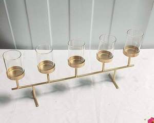 High Quality Metal <b>Tealight</b> <b>Candle</b> Holder Luxury Home Decoration <b>Candle</b> Stand for Wedding Decor Living Room Bedroom At Good Rate - Product Image 1