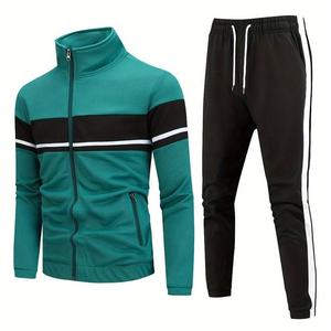 Vente en gros de survêtements lourds de haute qualité à enfiler avec logo personnalisé couleur sweat à capuche 100% coton à manches longues survêtements pour hommes - Product Image 1