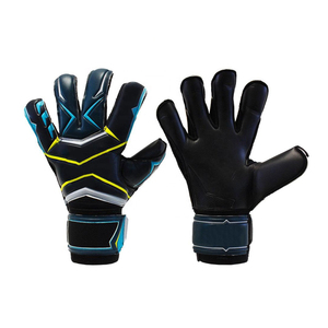 Guantes de Portero de Fútbol Profesionales Unisex AAFZA SOCCER de Cuero Antideslizantes y Elásticos - Edición Más Reciente con Diseño Personalizado - Product Image 3