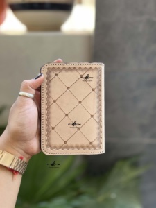 Gran oferta, porta pasaporte de cuero, diseñador de cuero mecanizado, estilo de patrón occidental, accesorios de viaje multifunción únicos - Product Image 2