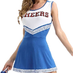 ชุดเชียร์ลีดเดอร์แบบยืดได้ พิมพ์ลายด้วยความร้อน ผลิตจากโพลีเอสเตอร์ 100% เนื้อผ้านุ่ม น้ำหนักเบา ดีไซน์ทันสมัยจาก Solid Traders - Product Image 3
