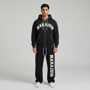 Ensemble de survêtement pour homme en promotion – Tenue décontractée personnalisée, pull et pantalon, style streetwear - Product Image 1