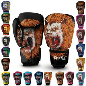 Guantes de Boxeo de Piel Sintética PU de Último Diseño, Ligeros, para Entrenamiento, Sparring, Uso Profesional, MMA, Guantes de Alto Impacto - Product Image 1