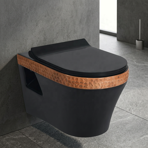 WC intelligent européen mural avec bidet intégré, réservoir dissimulé, cuvette en céramique, sanitaires - Product Image 3