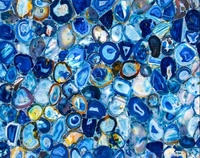 Dalle d'agate de haute qualité, pierre bleue pour la décoration des murs et des sols, pierre naturelle avec décoration murale extérieure