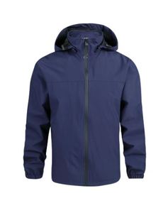 Veste bomber coupe ajustée unisexe, technologie coupe-vent, veste décontractée pour la pêche en plein air, fermeture éclair, veste légère et tendance - Product Image 1