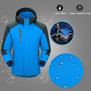 Chaqueta Blusón Casual para Hombre, con Capucha, Cierre Completo, Cordura, Resistente al Agua, Ligera y Lavada - Product Image 2