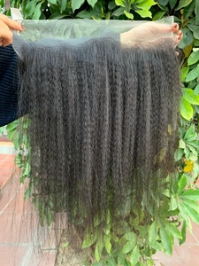 Cdyhairvn 13x4 13X6 HD ลูกไม้ด้านหน้าผมมนุษย์แบบหยิกตรงจากเวียดนามผู้จำหน่ายทั่วโลก - Product Image 2