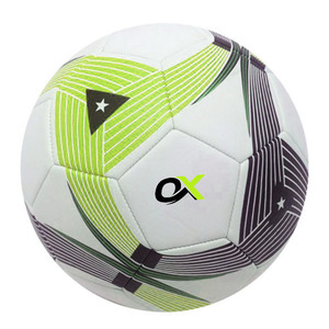 Custom Soccer <b>Ball</b> White Red Black Stripe Design <b>Training</b> Match Football Durable PU Material Professional Size Standard <b>Ball</b> - Product Image 3