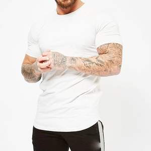 T-shirt de sport tricoté de haute qualité pour homme, col rond, séchage rapide, idéal pour le fitness et l'athlétisme - Product Image 4