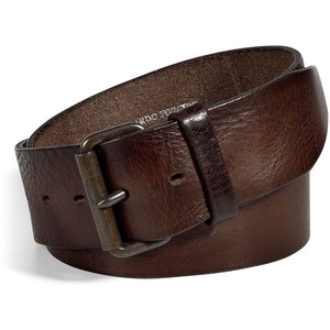 Cinturón Ejecutivo de Cuero de Grano Completo con Hebilla Clásica para Colecciones de Ropa Formal en Divine International - Product Image 2