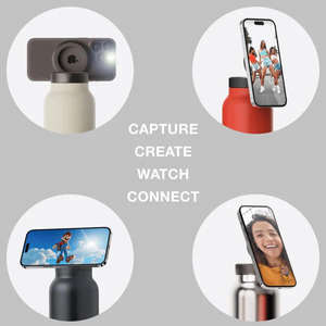 MagSafe Compatible Gym Bottle <b>Double</b> <b>Wall</b> Vacuum Flask With Secure Cell Phone Holder Top and Built In Sipper - Product Image 5