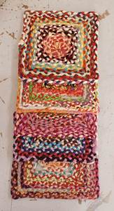 Eco-friendly handwoven round natural braided jute and cotton braided <b>placemat</b> for stylish rustic dining décor and table mats - Product Image 5