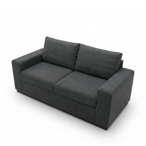 Mikahome OEM y ODM, Juego de Sofás Seccionales Tapizados en Cuero PU de Diseño Tradicional Cuadrado para Oficina y Sala de Estar - Product Image 3