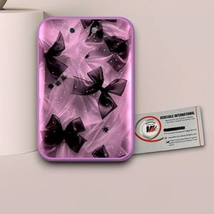 Placas Magnéticas Personalizables de Acrílico para Extensiones de Pestañas, con Diseño de Lazo Negro, Amor Morado, Diamante, Flor y Corazón, Ecológicas y Privadas - Product Image 2