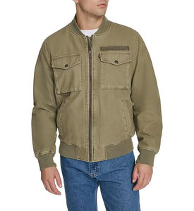 Chaqueta Bomber MA-1 de Satén para Hombre, Sin Relleno - Product Image 1