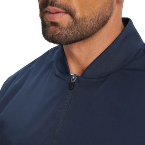 Mens Bomber Jacket Lightweight Casual Golf Windbreaker Spring Fall Full Zip Up <b>Coat</b> Jackets for Men - Product Image 3