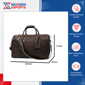 Bolsa de Viaje de Cuero Ligera y Altamente Duradera de Calidad Superior Disponible en Grandes Cantidades a un Precio de Mercado Atractivo - Product Image 4