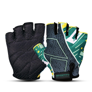 Unisex Heavy Duty Powerlifting Gym <b>Gloves</b> Half Finger Lace-Up Anti-Slip Custom Design <b>Weight</b> Lifting Fitness Sport <b>Gloves</b> - Product Image 1