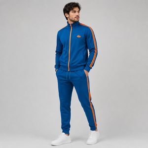 Vêtements de sport de style hip-hop avec logo personnalisé, vêtements décontractés grande taille, survêtement, jogging, tenue d'hiver confortable et respirante - Product Image 1