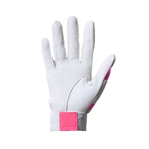 Gants de frappe de baseball/softball en cuir uni de haute qualité pour hommes et femmes - Gants de sport durables pour toutes les saisons, personnalisables - Product Image 5