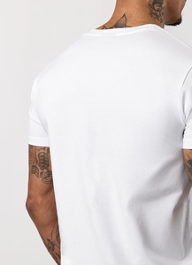 Camisetas al por mayor 100% algodón, cuello redondo, personalizadas con estampado puff, camisetas en blanco de alta calidad para hombre. - Product Image 6