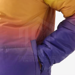 <b>Top</b> Selling Winter Street Wear Men <b>Bubble</b> Jacket Best Price High Quality Customized Color Front Logo for Men - Product Image 5