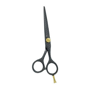 Premium Professional Hair Cutting Scissors Sharp <b>Blade</b> Tip Black Color Gold Screw Stainless Steel <b>Barber</b> Shear Salon Razor - Product Image 3