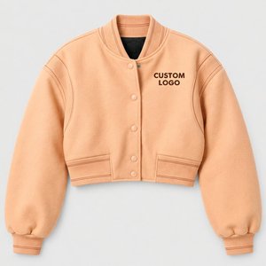 Nueva Chaqueta Vintage con Lavado Ácido para Otoño, Corte Holgado y Recortado, Manga Larga, Ropa Casual de Moda Urbana - Product Image 4