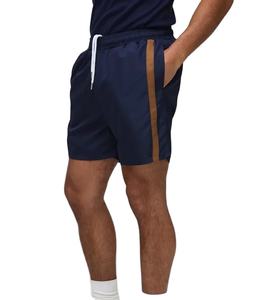 กางเกงขาสั้นวิ่งผ้าฝ้าย100% สำหรับผู้ชายยกน้ำหนักฟิตเนสแห้งเร็วสำหรับวิ่งออกกำลังกายแบบลำลองในฤดูร้อน - Product Image 1