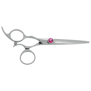 Ciseaux de coiffure en cobalt à lame pivotante simple en acier inoxydable pour effiler les cheveux, usage manuel en salon ou à domicile - Product Image 3