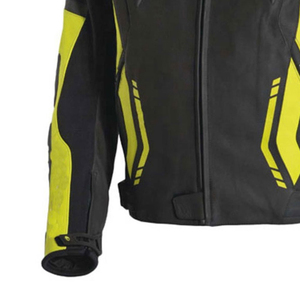 เสื้อแจ็คเก็ตมอเตอร์ไซค์ผู้ชายราคาถูก ระบายอากาศได้ดี สั่งตัดได้ ใส่สบาย ทันสมัย  ชุดขับขี่หนังแท้ - Product Image 4