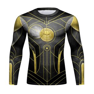 Premium Rash Guard Athletic <b>Compression</b> Training <b>Shirt</b> Custom Logo Custom Printing Sportswear Manufacturer Bulk Supply - Product Image 4