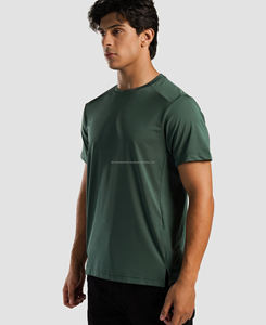 Camiseta de Punto Jersey para Hombre de la Mejor Calidad, con Aberturas Laterales, Elegante, Transpirable, de Poliéster/Algodón, con Estampado Digital, Diseño Sólido, Nueva - Product Image 2