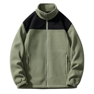 2026 OEM Design <b>Men</b> Zip-Up Polar Fleece <b>Jacket</b> Cold Weather Cozy Fleece High Quality Cheap Price <b>Men's</b> Polar Fleece <b>Jacket</b> - Product Image 1