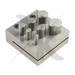 High Quality Stainless Steel Oval Jewelry Disc Cutter Set 7 Punch Precision Metal Forming <b>Tool</b> Professional Silversmithing - Product Image 3