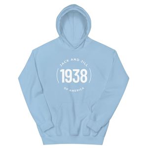 Sudadera con Capucha Unisex Jack and Jill, Informal, de Felpa Suave, con Logotipo Personalizado, Manga Larga, Cómoda, Estilo Urbano - Product Image 1