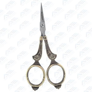 Ciseaux à broder fantaisie semi-plaqués or, tranchants, de qualité industrielle, neufs, haute qualité - Product Image 4