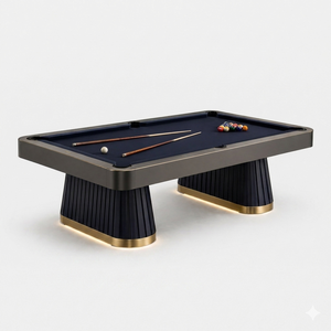 Table de billard de luxe moderne Avena Negroni personnalisée avec tapis haute vitesse durable - Product Image 3