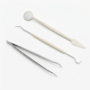 Kit d'instruments dentaires jetables OPTITECH HEALTHCARE DK-0005 Blanc Outils d'examen dentaire manuels Certifiés CE Poignée moletée - Product Image 4
