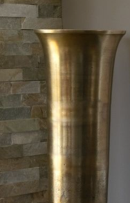 Vintage Trumpet <b>Vase</b> Metal Flower <b>Vases</b> Gold Finished for Wedding Event Party Decor Centerpieces Luxury Tall Flower <b>Vases</b> - Product Image 3