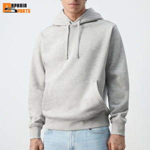 Sudadera con Capucha de Invierno para Hombre, de Poliéster/Algodón, Felpa, Calidad Premium, Personalizable con Logotipo OEM, Diseño Liso, Corte Regular - Product Image 1