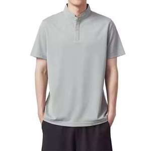 Polo à manches courtes pour homme, t-shirt polo pour jeunes, tissu confortable, best-seller, 100% coton, t-shirt Ringer pour homme - Product Image 5