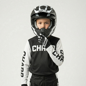 New Custom High Quality Breathable Printed Quick-drying Adult Motocross Racing Jersey Spandex/Polyester Full Sleeve All Seasons - Product Image 4