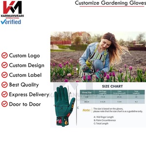 Guantes de Jardinería Duraderos, Cómodos y Transpirables para Uso en Exteriores, Suministro al por Mayor OEM - Product Image 5