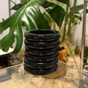 Pulseras de Resina Coloridas, Modernas, Gruesas y Apilables, Personalizables en Tamaño y Forma, Regalo para Chicas, Artesanía MS - Product Image 4