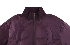 Chaqueta Bomber de Cuero para Hombre Fitness Concepts, Secado Rápido, Transpirable, Cierre de Cremallera, Estilo Vintage, Edición Limitada de Invierno - Product Image 2